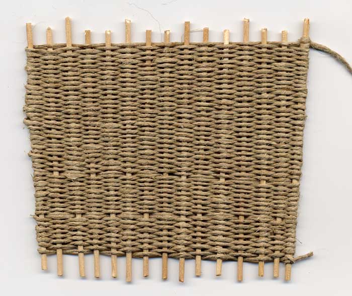 and look like wicker So far I think that wood dowels and hemp string